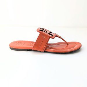 Tory Burch - Patent Miller Sandals - Bright Pomander (Orange) - Size: 7.5